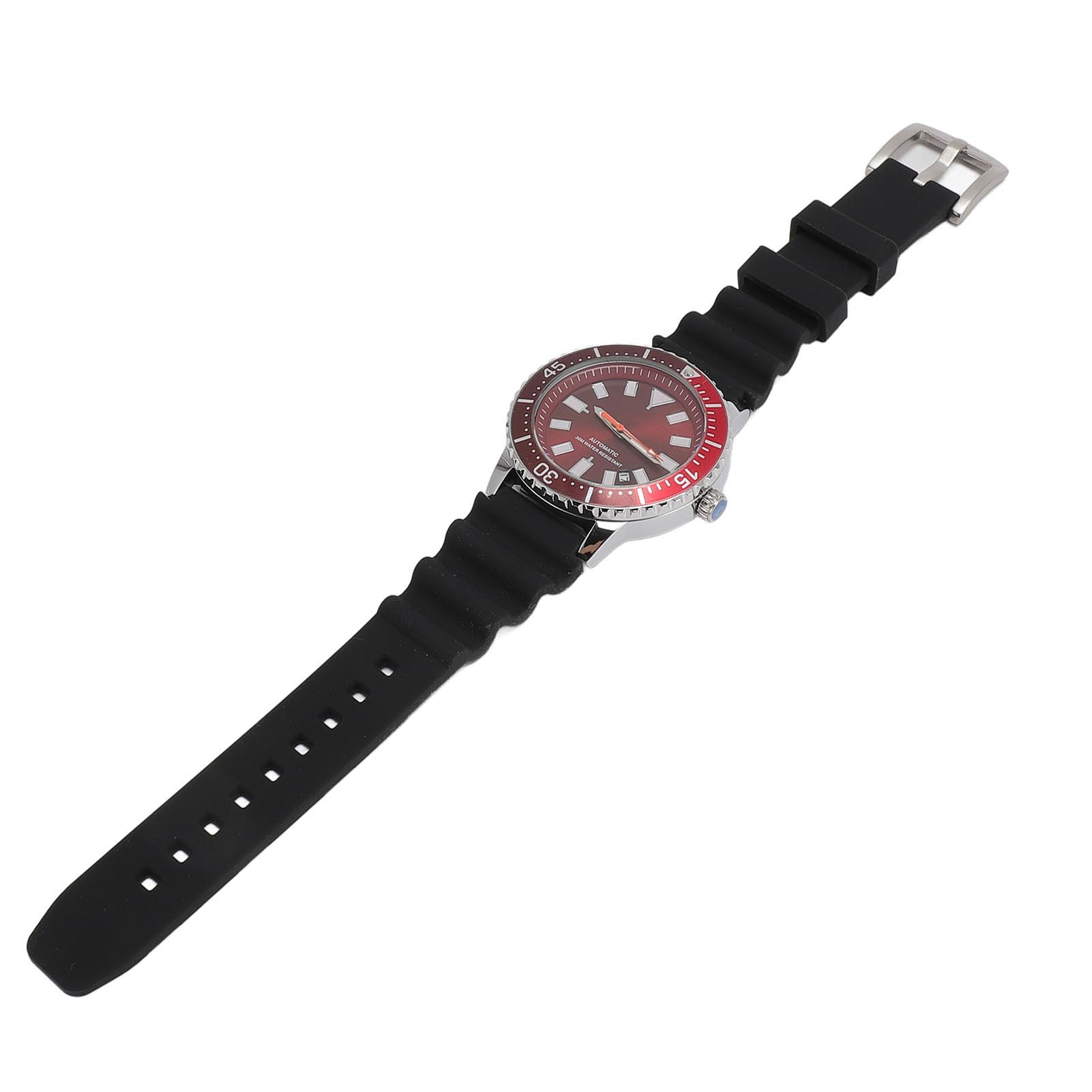 Reloj cronógrafo para hombre, analógico, luminoso, de aleación, con esfera grande, resistente a los arañazos, de lujo, para correr, deportes, pesca