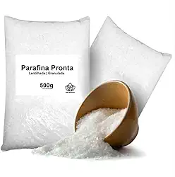 Parafina Granulada Lentilhada Pronta Fabricação Velas 500g