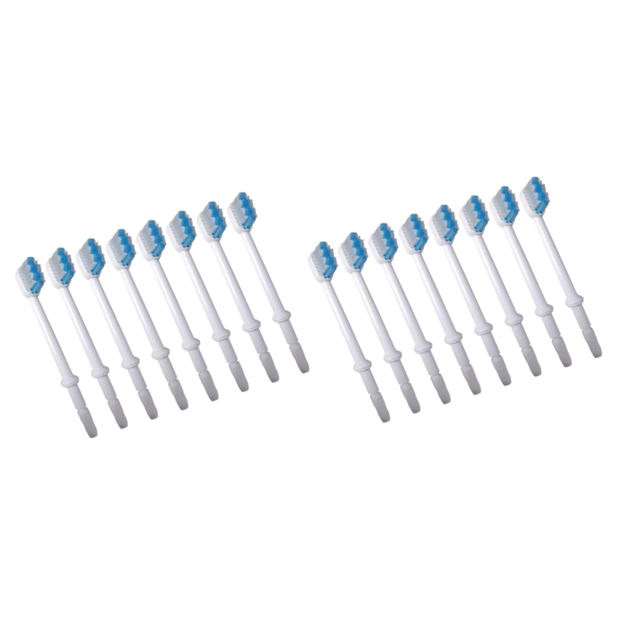 Healeved 2 Series Accesorios Para Irrigador Oral Repuestos Cepillos Compatibles Con Irrigador Bucal Limpieza Profunda Dientes Y Encías Durable Para Uso Familiar 8 Piezas*2