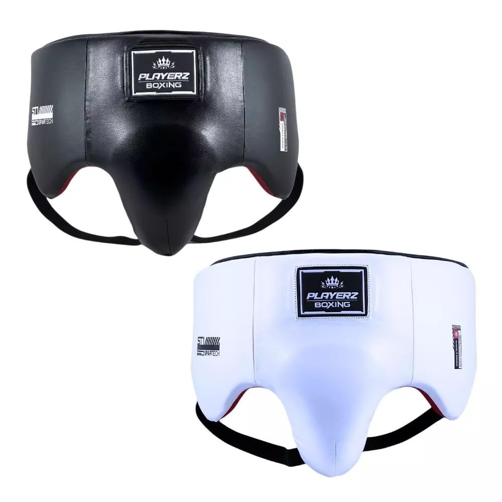 Playerz SparTech Abdo - Protector de ingle abdominal para boxeo y entrenamiento de artes marciales mixtas