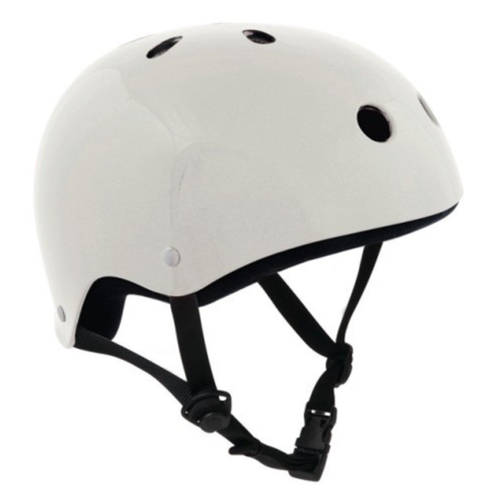 SFR Skate/Scooter/BMX Helmet - Gloss White L-XL (57cm-59cm)