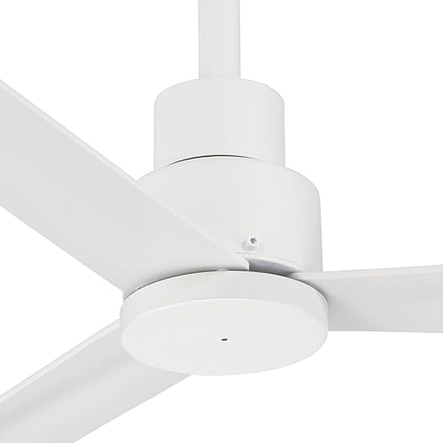 Miniatura 3 de Minka-Aire F787-WHF Protruding Mount, 3 Flat White Bladed, Smart Ceiling Fan, White - Ivory