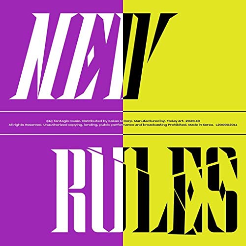 Fantagio Music Weki Meki - New Rules (4th Mini Album) Album+Folded Poster+Extra Photocards Set (Take ver.)