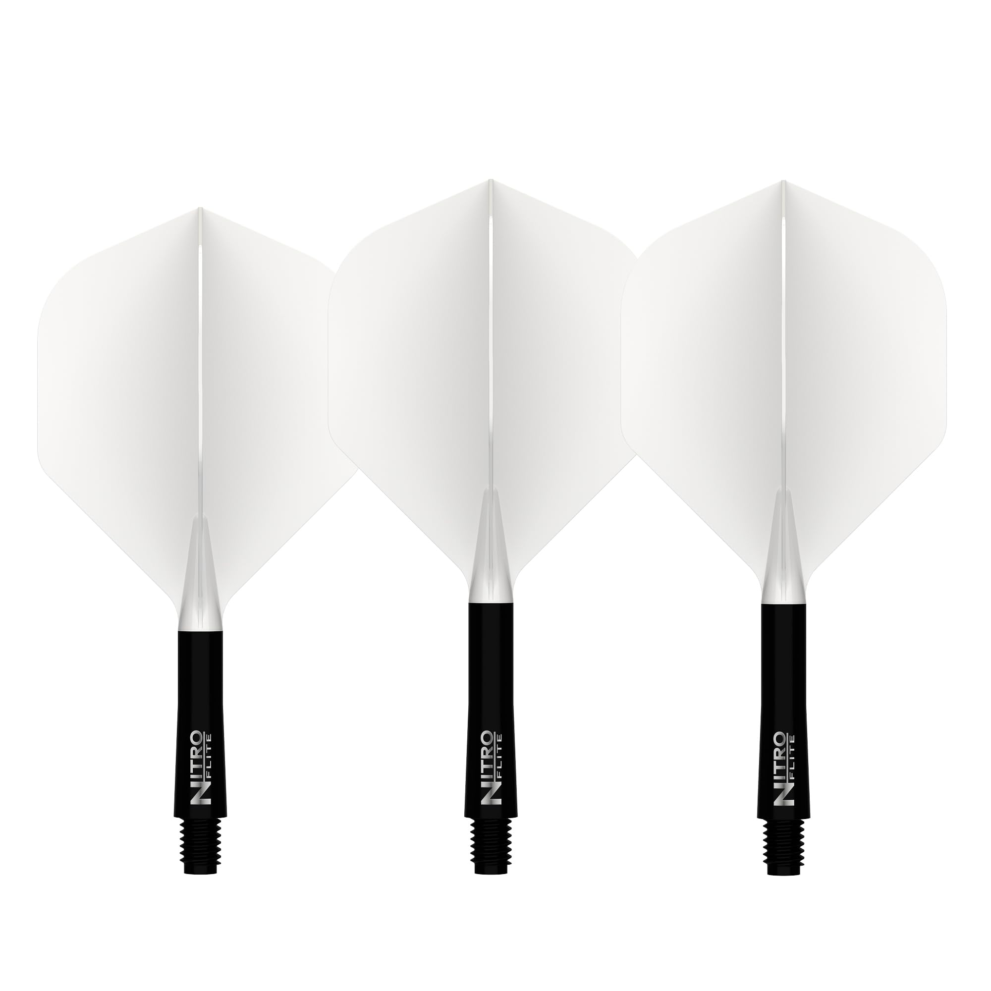 RED DRAGON Darts Nitro Flite Integrated Flight and Shaft System No2 Shape Design Professional Dart Accessories