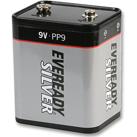 Battery, ZINC 9V PP9 | Non Rechargeable Batteries, 1 X Qty - 601162 Cover