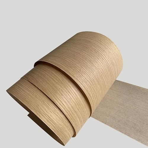 MNUPL 1 stück Natürliche Eiche Gerade Maserung Furnier Massivholz Furnier for Wand Möbel Renovierung Dekorative DIY Schlafzimmer Stuhl Tisch Gitarre Haut