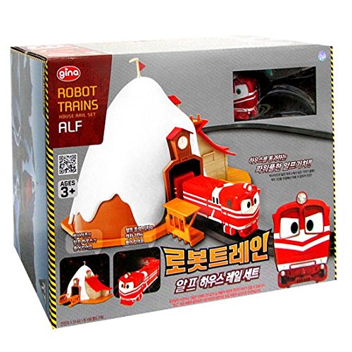 Robot Train Rt House Rail Set Alf Robot Train Tracks Desertcart