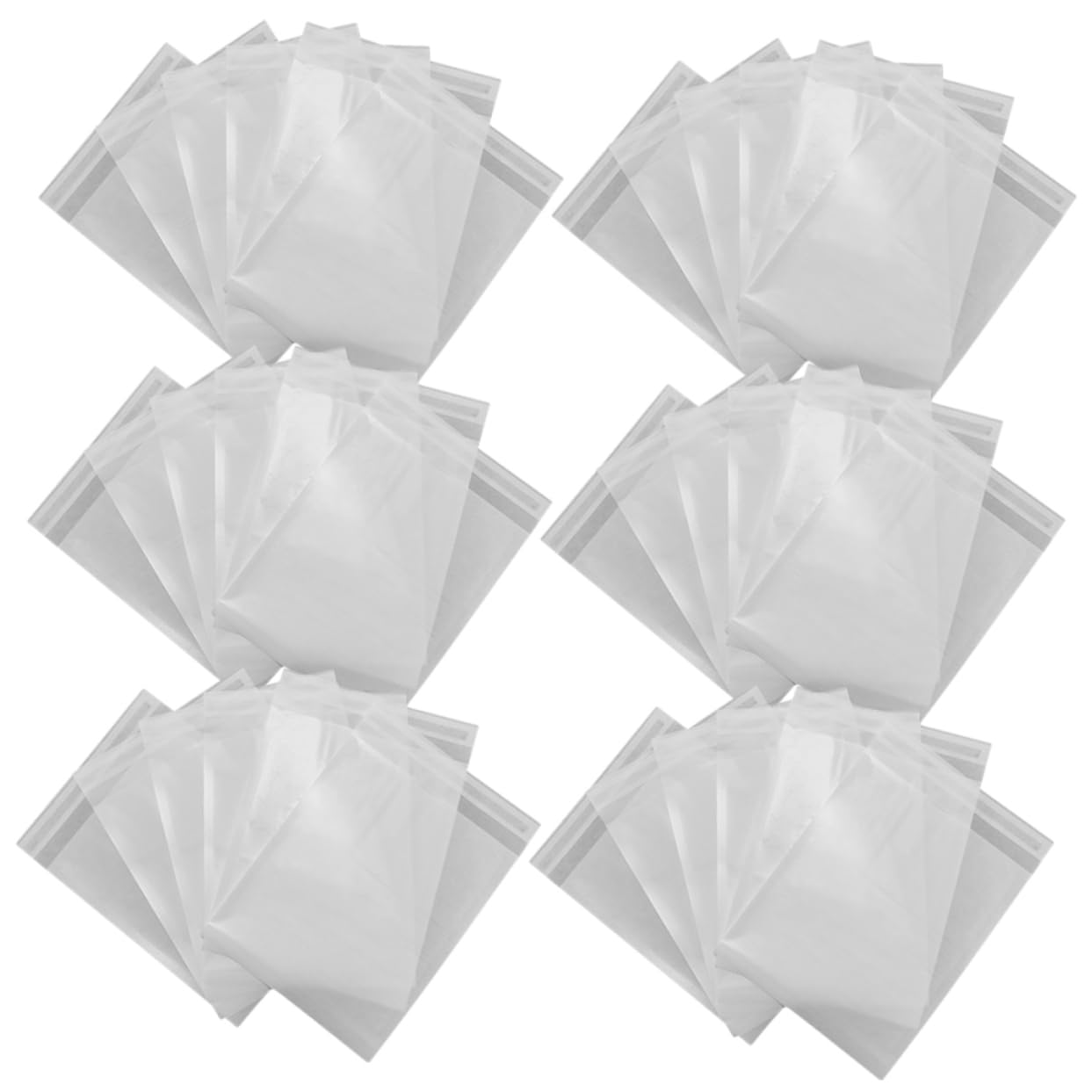 NUOBESTY 4 Ensembles Sacs D'Emballage Entièrement Cirés Bacs Filtres À Lait Sacs D'Emballage De Lait Maternel Passoire À Pâtes Passoire Fourre-Tout Semelles Pour 100 pièces * 4
