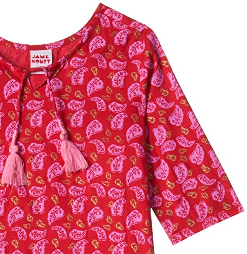 Image of Amazon Brand - Jam & Honey Girls Short Kurti