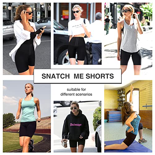 Feelingirl Women Faja Shorts Tummy Control Shapewear High Waisted Shorts For Women Body Shaper Butt Lifting Panties With Zipper L #TOP4