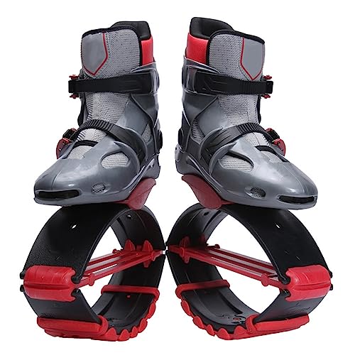 Jumping Shoes Zapatos de Salto de Canguro for jóvenes/jóvenes, Zapatos de Salto de Fitness Antideslizantes Ajustables, Botas de Rebote de Zapatos de Rebote, 30-32/44-88 Libras, 32-35/66-110 Libras (C