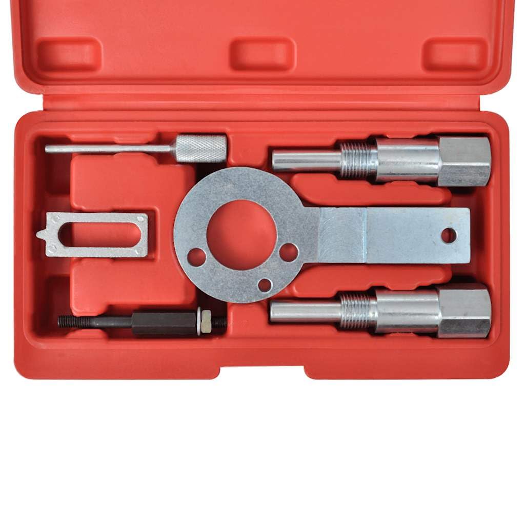 Kit di strumenti di regolazione diesel in acciaio temprato per motori Saab 9-3 9-5 e Vauxhall Opel Astra-H Vectra-C Signum Zafira-B 1.9CDTi TiD con pratica valigetta per riparazione e