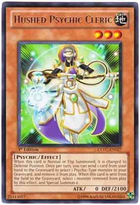 Amazon 遊戯王 英語版 Exvc En027 Hushed Psychic Cleric 寡黙なるサイコプリースト レア 1st Edition トレカ 通販 Amazon 遊戯王 英語版 Exvc En027 Hushed Psychic Cleric 寡黙なるサイコプリースト レア 1st Edition トレカ 通販