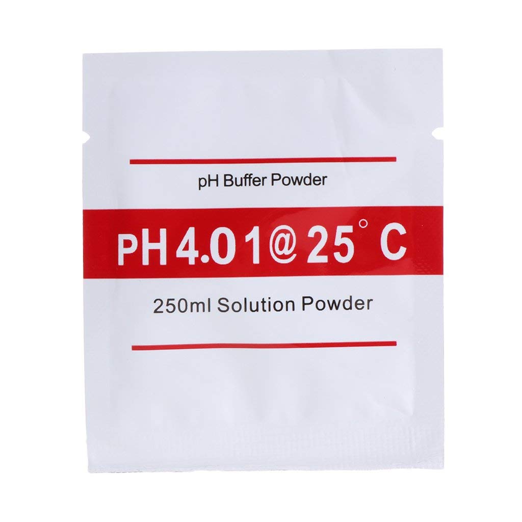 Nynelly 15pcs pH Meter Buffer Solution Powder for Precise and Easy for Precise pH Calibration Powder Solution，4.01pH,6.86pH and 9.18pH