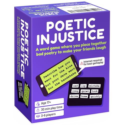 Poetic Injustice – Juego magnético de palabras divertido miniatura 1