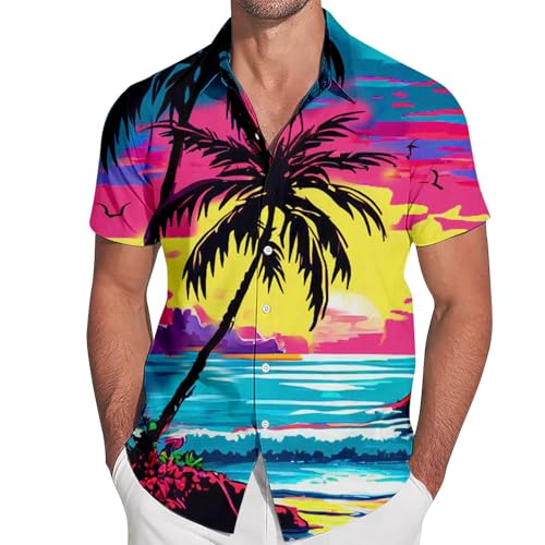 Chemises hawaïennes hommes funky pour vos soirées d'été à la plage