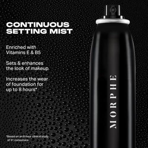 Morphe Continuous Setting Spray - Micro-Fine Setting Spray For Makeup With A Natural Finish thumb #4