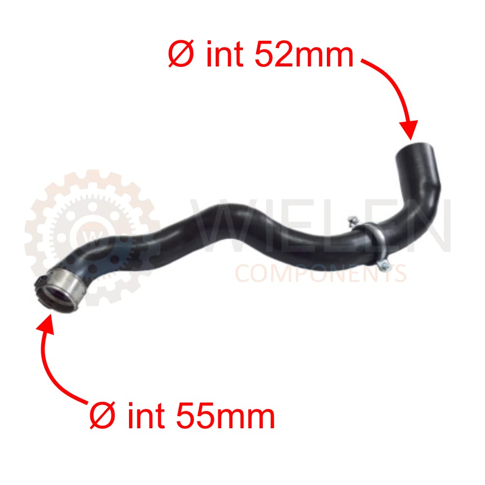 WIELEN COMPATIBILE CON MANICOTTO INTERCOOLER TUBO TURBO ARIA OPEL MERIVA B 1.6 CDTI 13360919