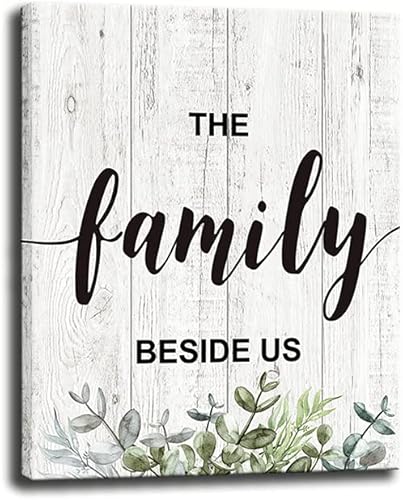 Miniatura 4 de Cartel de arte de pared de cocina con diseño rústico de granja citas inspiradoras de la Biblia póster de decoración de pared familiar hogar comedor