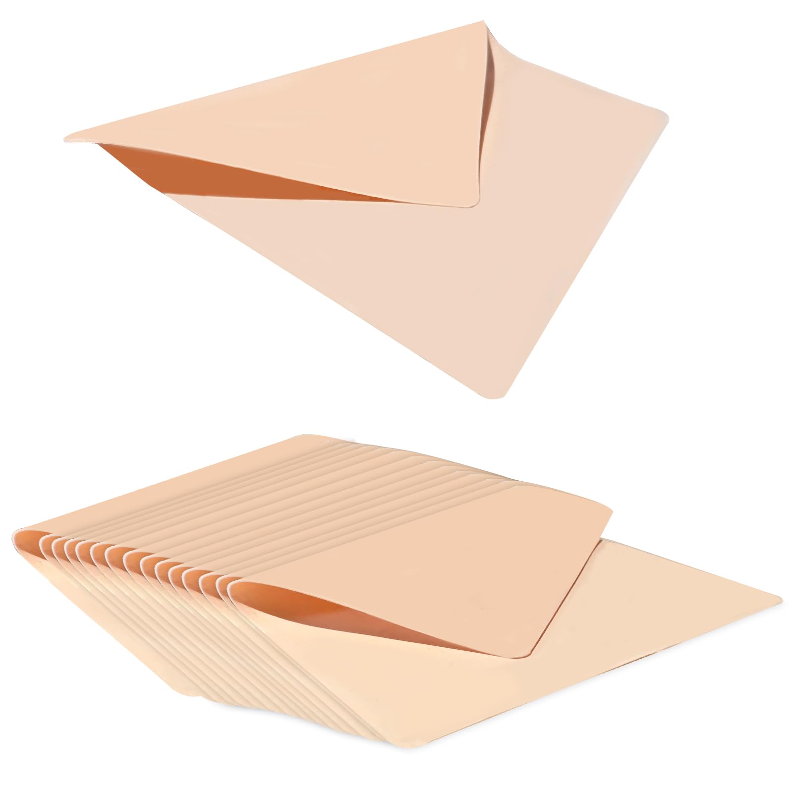 Piel de Práctica de Tatuaje 15 Piezas,Práctica Tatuaje Tattoo Piel Hoja de Práctica de Tatuaje en Vacío Hoja de Doble cara Silicona, Profesional Tatuajes Temporales Práctica Piel Sintética