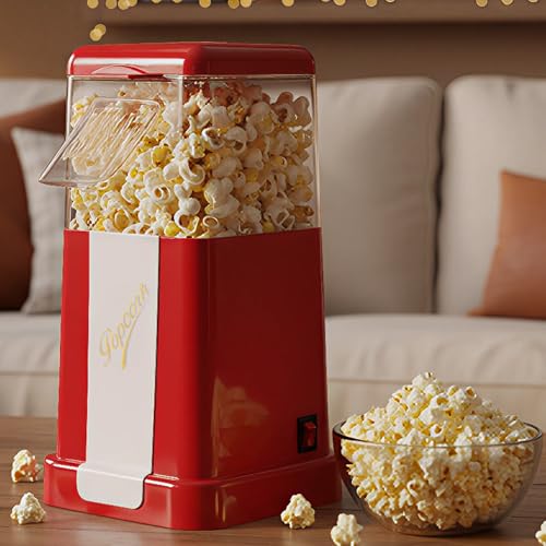 VikriDA Jumbo Size 2025 (𝟏 𝐘𝐞𝐚𝐫 𝐰𝐚𝐫𝐫𝐚𝐧𝐭𝐲) Hot-Air Electric Popcor...