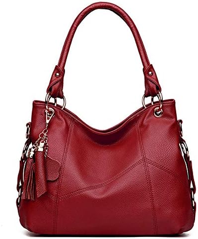 Women's Tote Shoulder Bag Handbag Purses Satchel Shoulder Bags Handle Bag Leather tassel