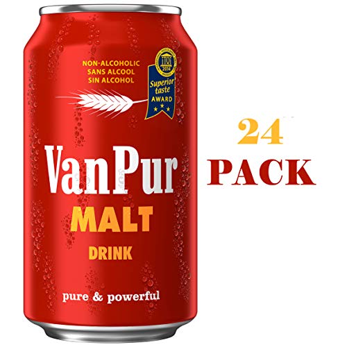 Van Pur Malt Drink , Pure Malta (0.0 % Alchol) 11.2 oz 24 Pack