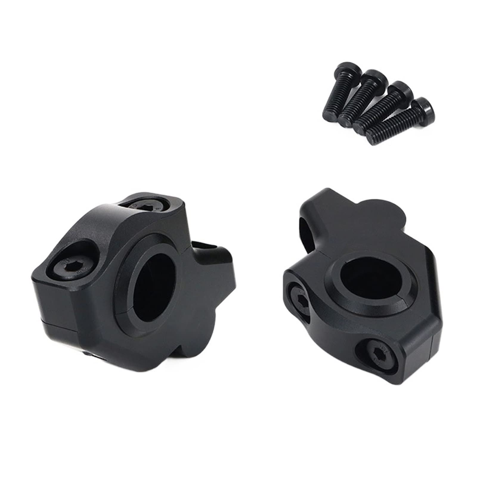 Compatible con 695 2006-2008 750 800 900 1000 22 mm 7/8quot; Elevadores de Manillar Montaje Elevador de Manillar estándar Extender hacia atrás Movido (Color : Matte Black)