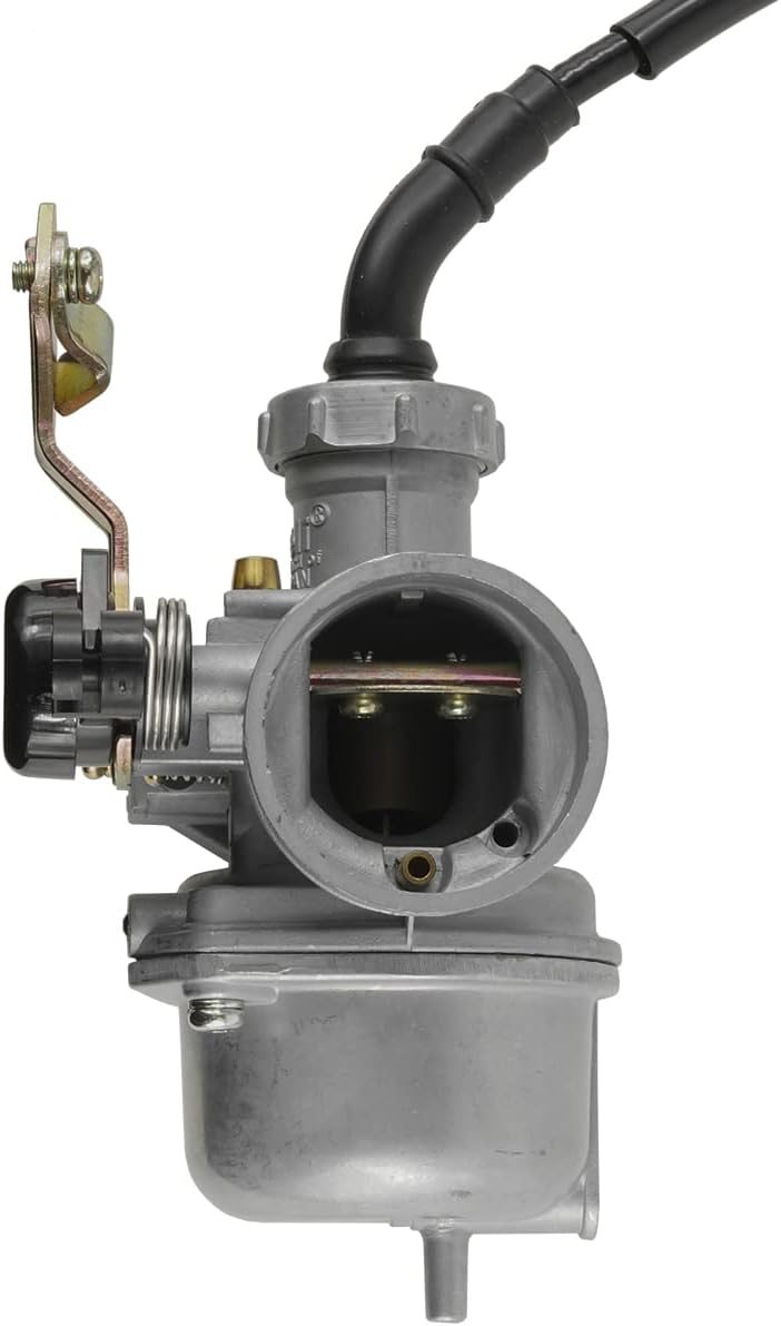 Caltric Carburetor Compatible with Honda Trx125 Trx 125 Fourtrax 125 2X4 1987-1988 with Throttle Cable