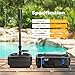 VIVOHOME All-in-One Pond Filter Fountain System Kits, 540 GPH Submersible Water Pump for Ponds up to 1060 Gallons