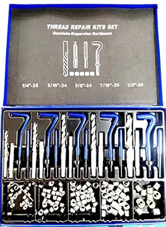 HHIP 1011-0056 Fine Pitch 132 Piece Helical S.T.I. Master Thread Repair Kit