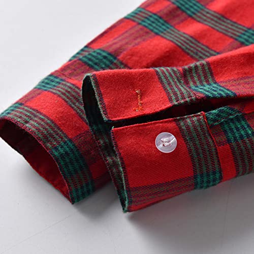Kids Cute Outwear Toddler Boys Long Sleeve Winter Autumn Shirt Tops Coat Outwearing For Babys Clothes Plaid White2