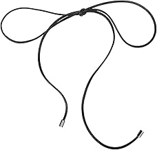 Gazechimp New Women's Thin Narrow Bowknot Leather Belt Belly Chain Dress Strap