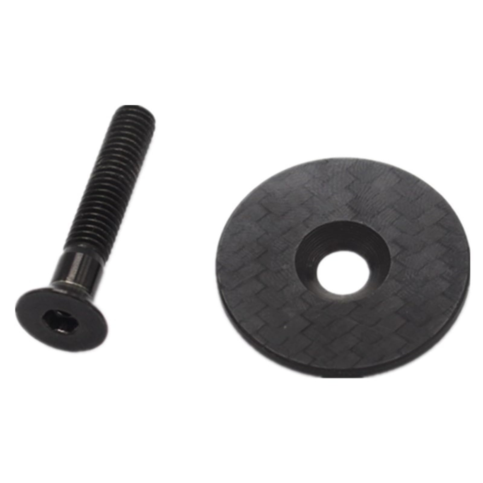 Amazon | Joxvizx 自転車ステムトップキャップ ネジ付き 31.8/28.6mm 1