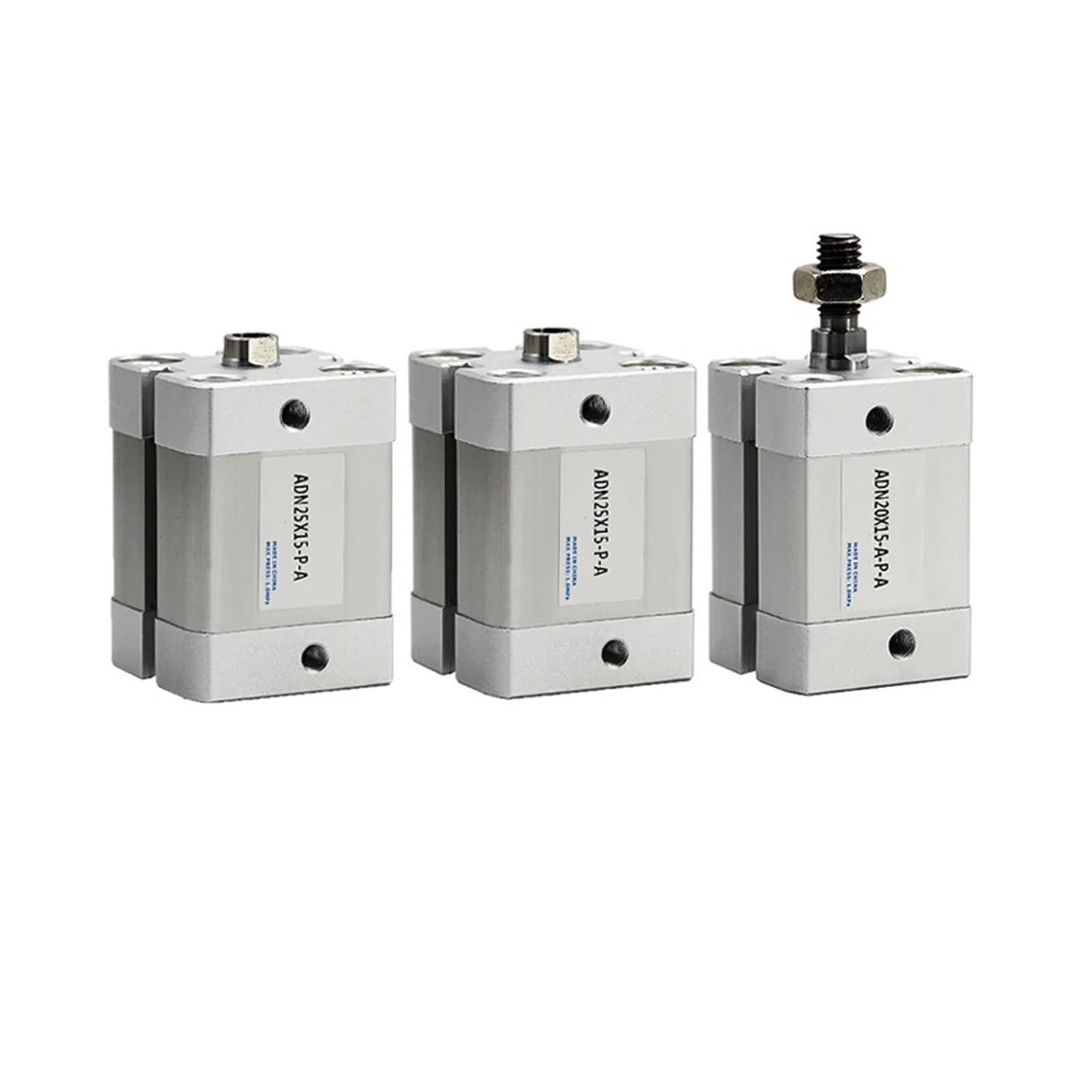 Vérin pneumatique ADN20 double effet pour automatisation compacte et précise
