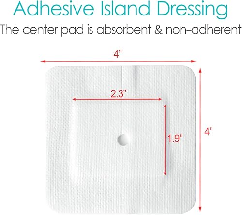 Miniatura 5 de Vendajes adhesivos de drenaje dividido, tubo de alimentación, clavija G J, cubiertas de tubo de diálisis peritoneal, catéter PD con bordes,