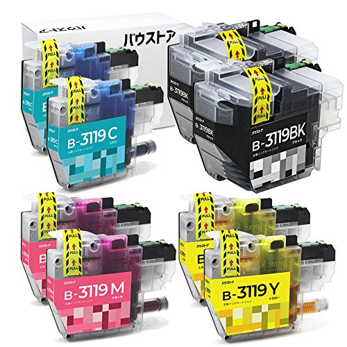 Amazon.co.jp: Brother LC3119 対応 互換インクカートリッジ 8個 (全色