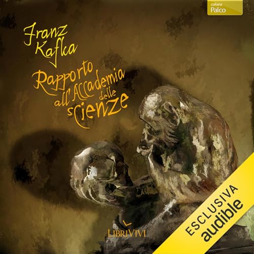 Page de couverture de Rapporto all'Accademia delle Scienze [A Report to an Academy]