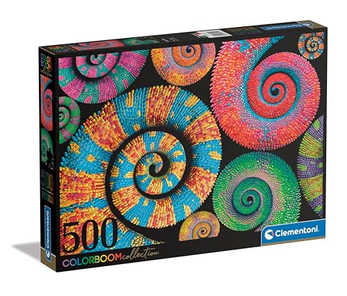 Clementoni Jigsaw Puzzle Colorboom Collection, Curly Tails 500 Pieces, Puzzle For Adults 14-99 Years, Gift For Men/Women