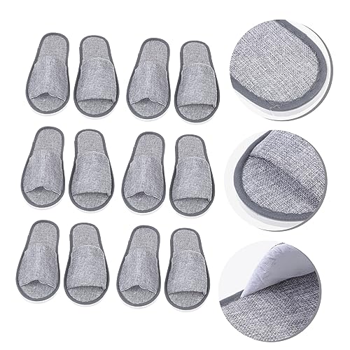 Pantoufles en coton et lin minkissy pour demoiselle d'honneur - 6
