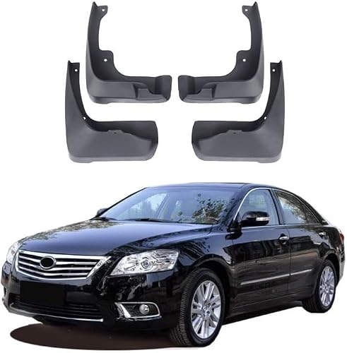 RESKIU 4PCS Mud Flaps for Toyota Camry 6th generation 2006-2011, Splashproof No Drill Easy Install Front Rear Wheel Protection Fender Mudflaps All-Weather Splash Guards