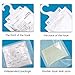 Wisesorb Moisture Absorber Hanging Bags 6 Pack - 7 oz Fragrance-Free Dehumidifier for Closet, Bathroom, Bedroom – Double Leak-Proof Design & Dual-Sided Absorption