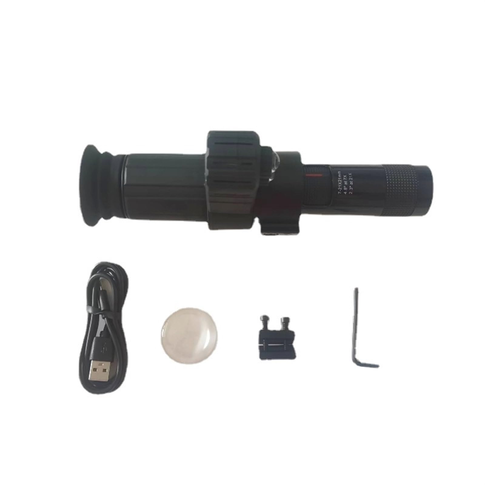 850nm Cross Cursor Aiming Infrared Night Vision Device Tactical HD Search Sighting Telescope Set Monocular IR Telescope