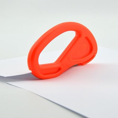 Miniatura 4 de FOSHIO Zippy - Juego de 4 cortadores de papel de regalo, cuchillos utilitarios para kits de tintado de ventanas, envoltura de papel de regalo,