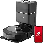 Roborock Q8 Max+ Robot Vacuum and Mop, 5500Pa Suction, Self-Emptying, Hands-Free Cleaning for up to 7 Weeks, Reactive Tech Obstacle Avoidance, DuoRoller Brush, APP-Controlled, Black【Q7 Max + Upgrade】