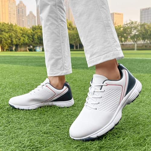 Waterproof Golf Shoes Men Spikes Golf Sneakers Male Outdoor Walking Footwears for Golfers4
