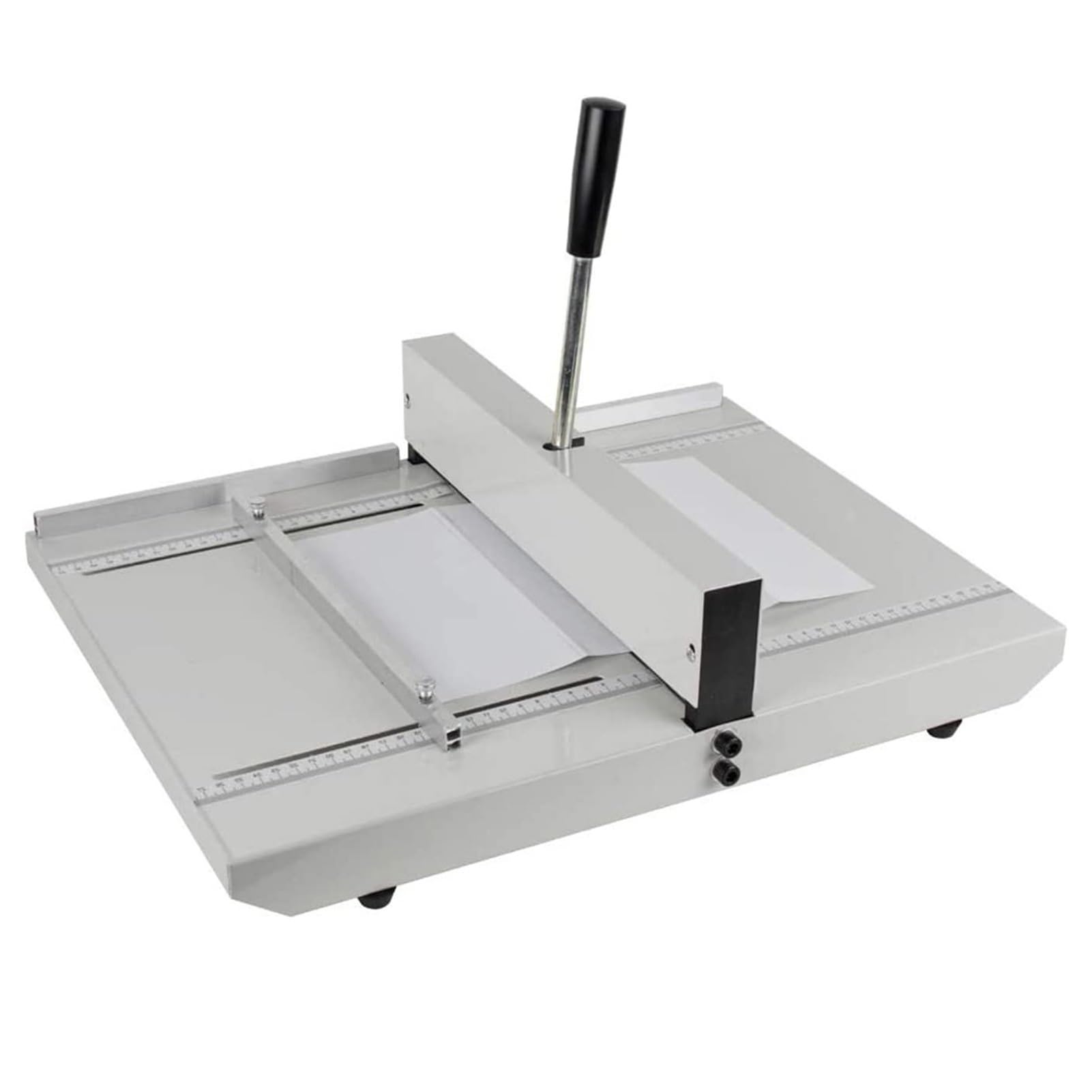 Machine à Rainer Manuelle 350 mm avec Règle de Positionnement pour Cartes de Vœux, Brochures et Photos