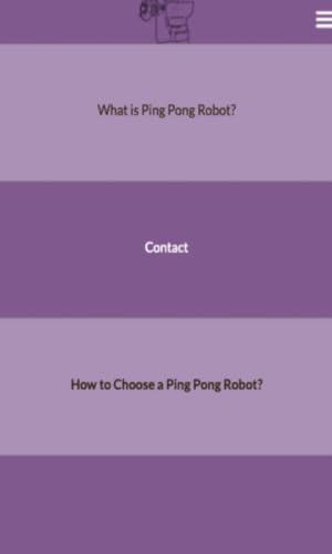 Ping Pong Robot
