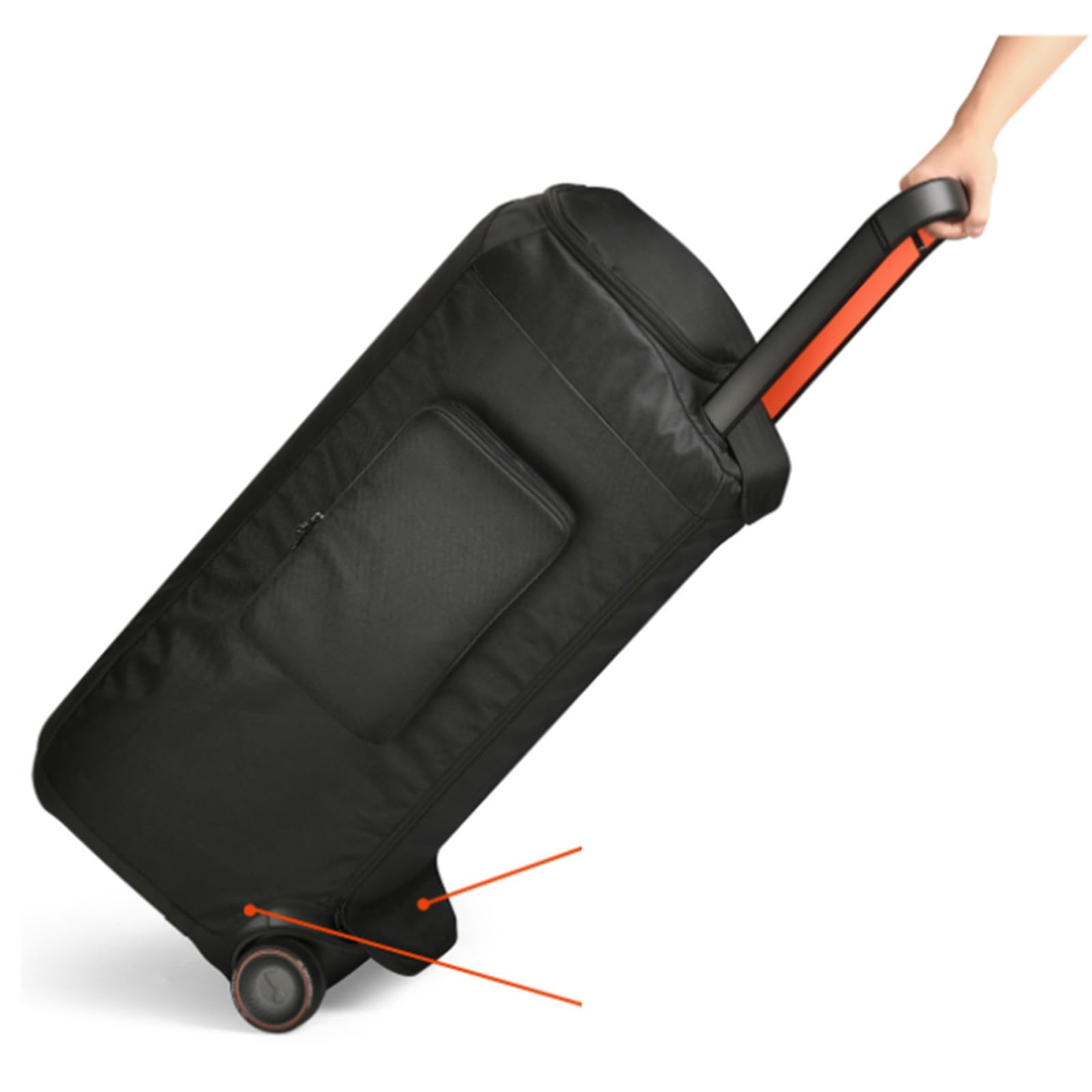 Housse anti-poussière pour haut-parleur portable JBL PartyBox 520, étui de protection en maille respirante avec sac de rangement pour microphones et accessoires