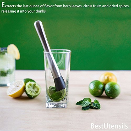 KAYCROWN Cocktail Mixing Spoon Stainless Steel Mixer Mojito Amazon.in